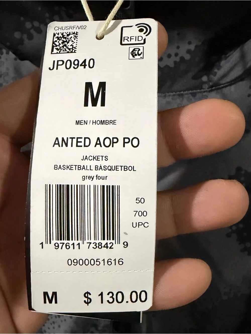 Adidas​ Anthony Edwards Camo AOP​ Hooded Anorak Jacket JP0940 Mens Sz Medium NEW